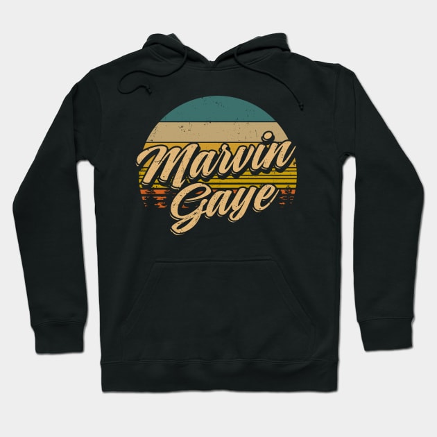 Classic Marvin Name Vintage Styles Christmas 70s 80s 90s Hoodie by Gorilla Animal